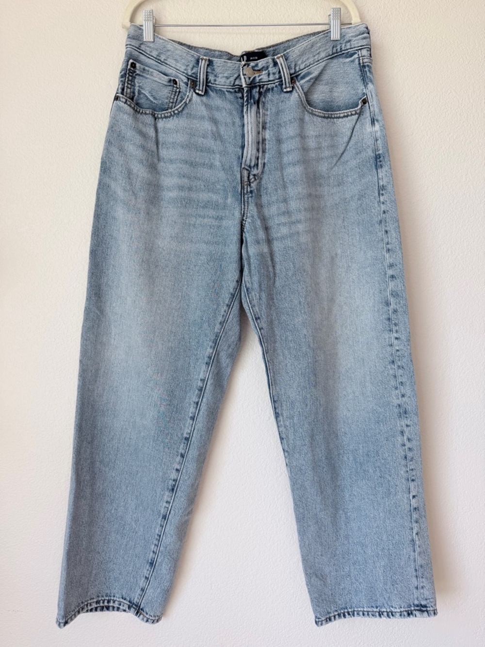 GAP Relaxed Fit Light Wash Jeans 34x32 (28” Inseam) Lyocell Blend Lightweight